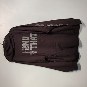 Shield Republic "2nd That"  hoodie black in color